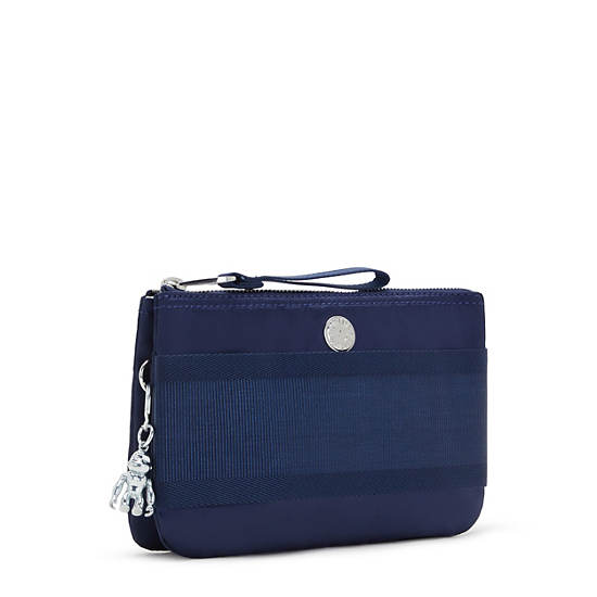 Kipling Creativity Extra Large Metallic Wristlet Tassen Donkerblauw | België 1148ZU